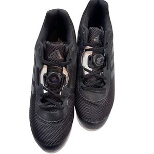 adidas Leistung 16 II Core Black Weightlifting Shoes Men Size 14 Black Sneakers